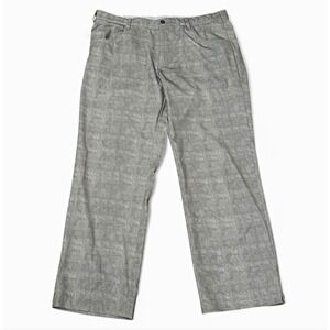 adidas climacool Men's Gray Twill Stretch Golf Pants Straight Leg 36W